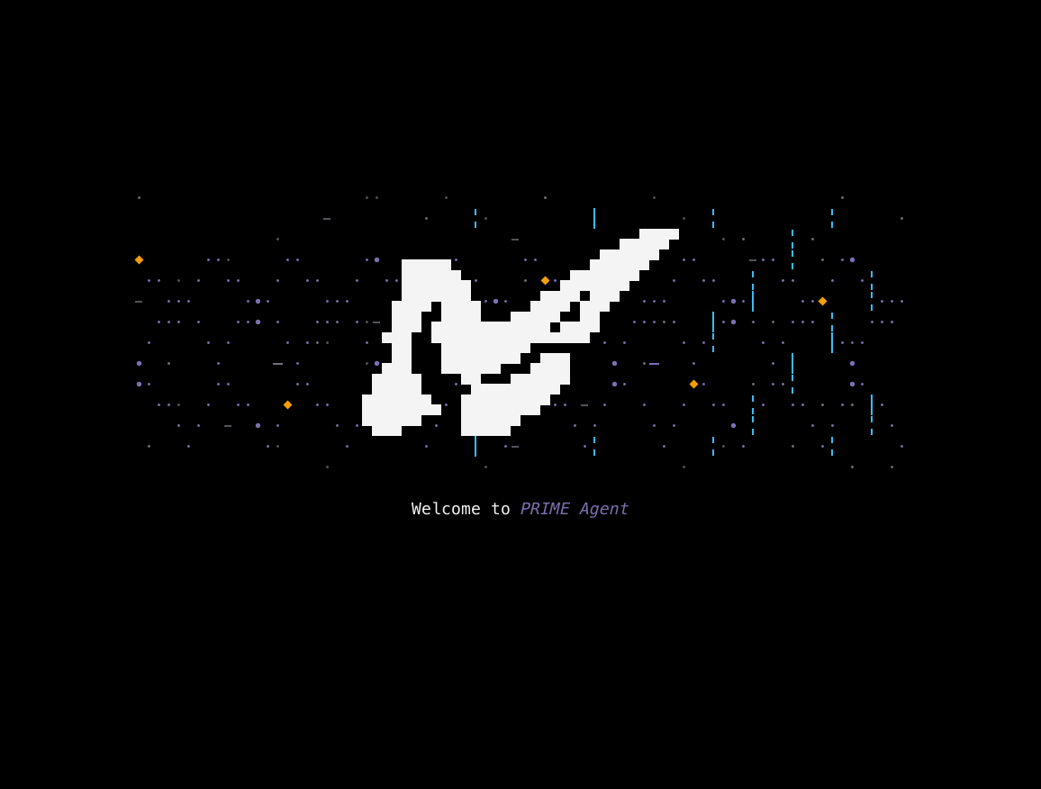 Prime Agent onboarding splash screen